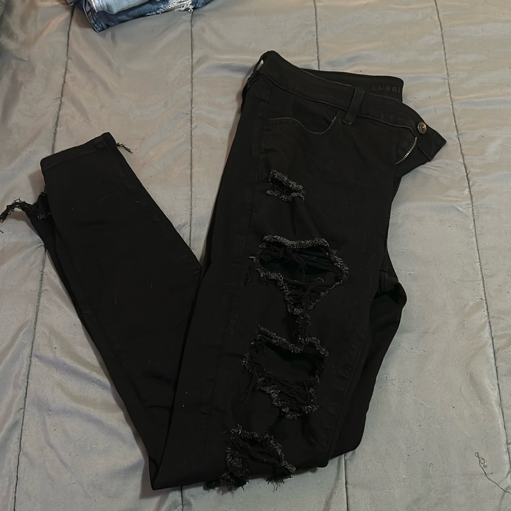 American Eagle Ripped Jeggings